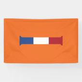 NLDフラグまたはbnrcntに上書きモノグラム 横断幕 (横)