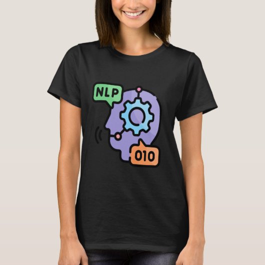NLPの頼neuro-Linguistic Programmingについて Tシャツ (正面)