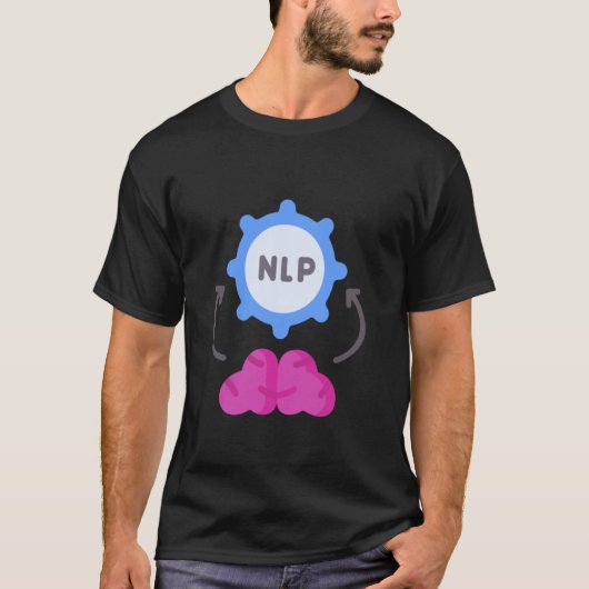 NLPの頼neuro-Linguistic Programmingについて Tシャツ (正面)