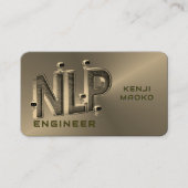 🤖NLPエンジニアチャットボット開発者の会話AI 名刺 (正面)