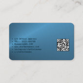 🤖NLPエンジニアチャットボット開発者の会話AI 名刺 (裏面)