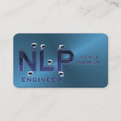 🤖NLPエンジニアチャットボット開発者の会話AI 名刺 (正面)
