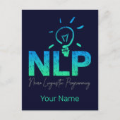 NLP神経言語プログラミングコーチとトレーナー シーズンポストカード (正面)