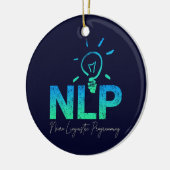 NLP神経言語プログラミングコーチとトレーナー セラミックオーナメント (左)