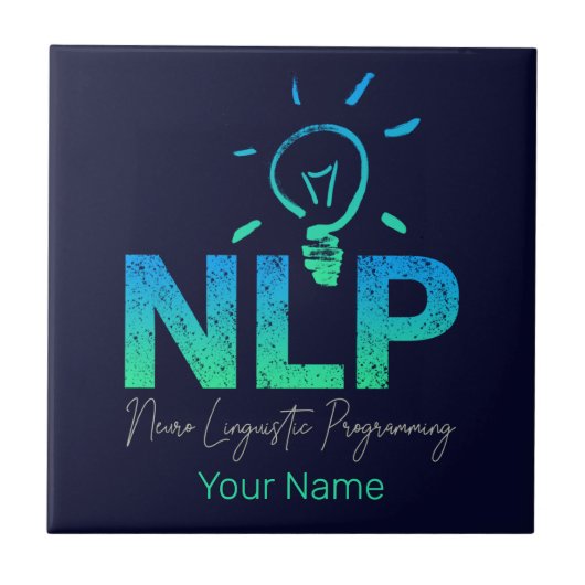 NLP神経言語プログラミングコーチとトレーナー タイル (正面)