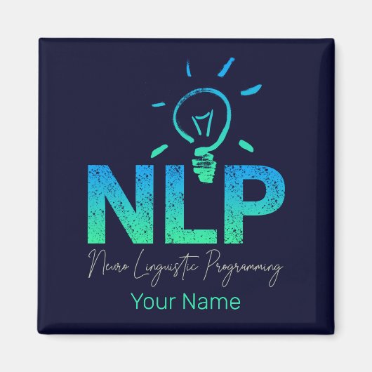 NLP神経言語プログラミングコーチとトレーナー マグネット (正面)