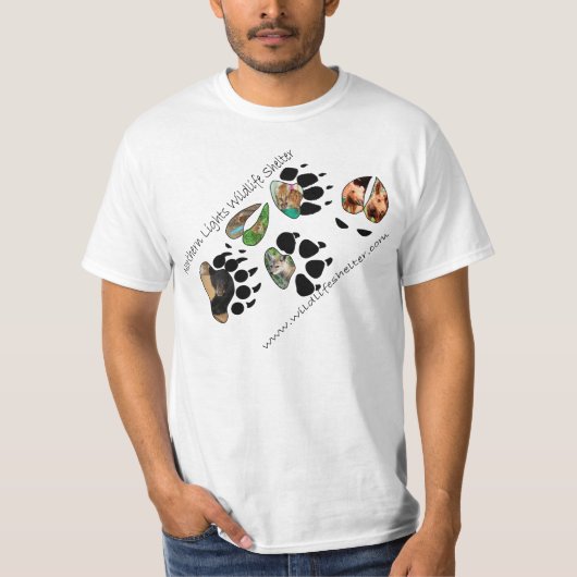 NLWSの野性生物のリハビリテーションのワイシャツ(メンズ) Tシャツ (正面)