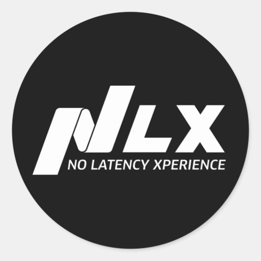 NLXステッカー ラウンドシール (正面)