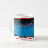 NMのクリスマス コーヒーマグカップ (正面左)
