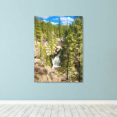 NM滝 キャンバスプリント (インサイチュ (ウッドフロア))