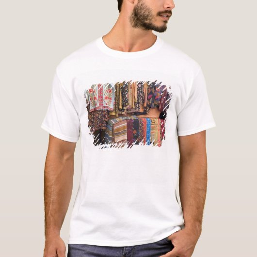 NM, ニューメキシコ州, サンタフェ, ナバホ族の衣類, Tシャツ (正面)