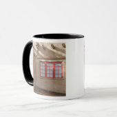 NM,ニューメキシコ,サンタフェ,キャニオンロード,伝説 マグカップ (正面左)