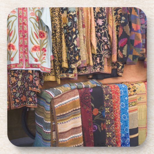 NM，ニューメキシコ，サンタフェ，ナバホの服， コースター (正面)