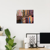 NM、ニューメキシコ、サンタフェ、ナバホ服、 ポスター (ホームオフィス)