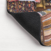 NM、ニューメキシコ、サンタフェ、ナバホ服、 マウスパッド (コーナー)