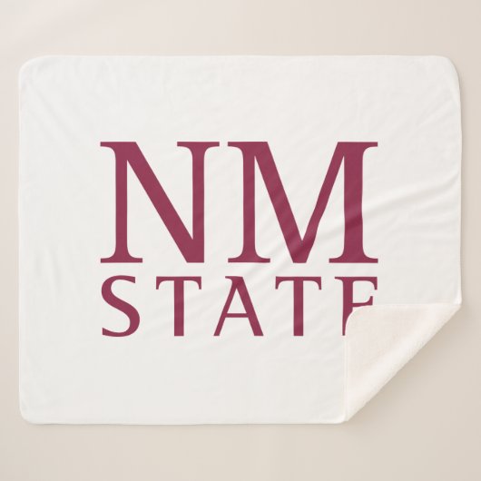 NM State シェルパブランケット (正面(横))
