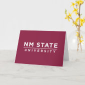 NM State University カード (黄色い花)