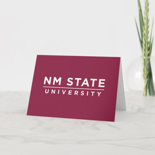 NM State University カード (正面)