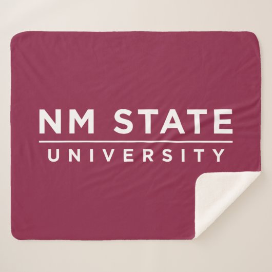 NM State University シェルパブランケット (正面(横))