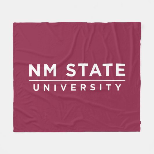 NM State University フリースブランケット (正面(横))