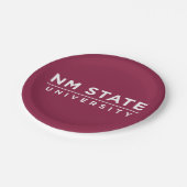 NM State University ペーパープレート (アングル)
