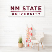 NM State University 横断幕 (インサイチュ)