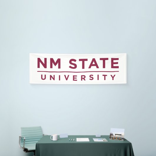NM State University 横断幕 (トレードショー)