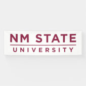 NM State University 横断幕 (横)