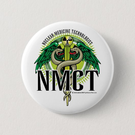 NMCTのケリュケイオン 缶バッジ (正面)
