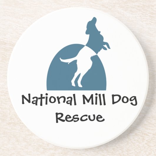 NMDRの砂岩飲み物のコースター コースター (正面)