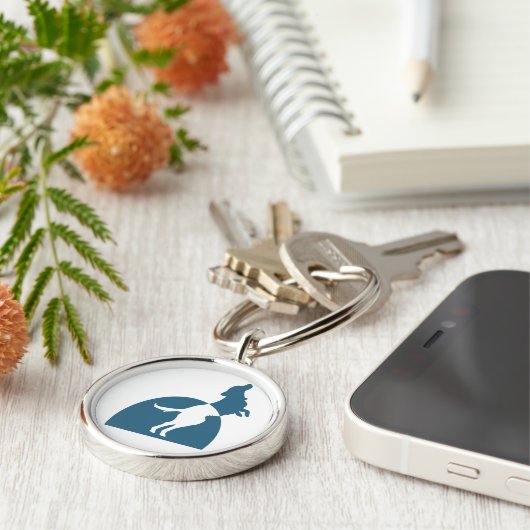 NMDR円形のKeychain キーホルダー (側面)