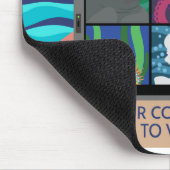 NMEA 2021ロゴ – フル マウスパッド (コーナー)