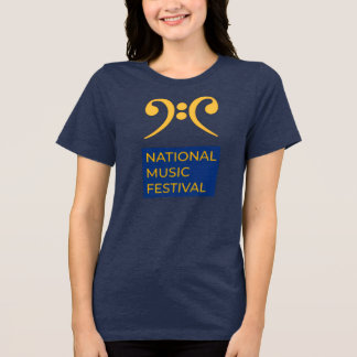 NMFロゴ入り快適Tシャツ トライブレンドＴシャツ