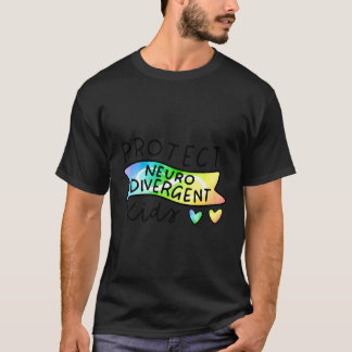 Nn神経発保護異虹彩自閉症 Tシャツ