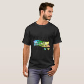 Nn神経発保護異虹彩自閉症 Tシャツ (正面フル)