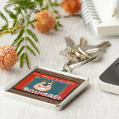 NN Squirrel Keychainによるセルフポートレイト キーホルダー (側面)