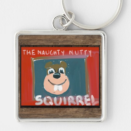 NN Squirrel Keychainによるセルフポートレイト キーホルダー (正面)