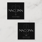 NNOONN LOGO NEW スクエア名刺 (正面/裏面)