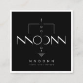 NNOONN LOGO NEW スクエア名刺 (正面)