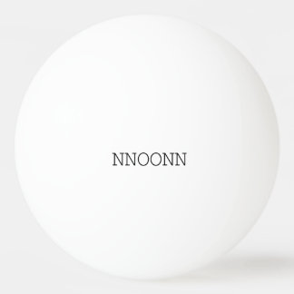 NNOONN SIMPLE LOGO ONE STAR PING PONG BALL 卓球ボール