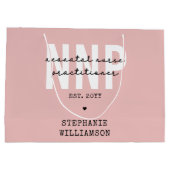 NNP新生児カスタムナース開業医 ラージペーパーバッグ (裏面)