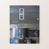 NOおもしろいポールグラフィティアーバンフォトグラフィー ジグソーパズル (縦)