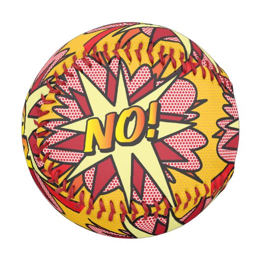 NOおもしろいレトロ漫画ブックアーポップ・アートのト 野球ボール (正面左)