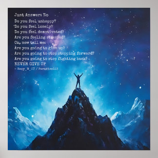 noと答える（ドア1053） ポスター