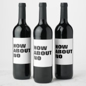 Noについてカスタム文字&カラーアティメンテ ワインラベル (ボトル)