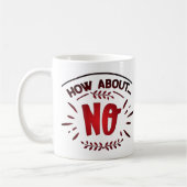 NOについて コーヒーマグカップ (左)