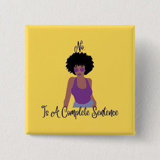 Noは完全な文である 缶バッジ