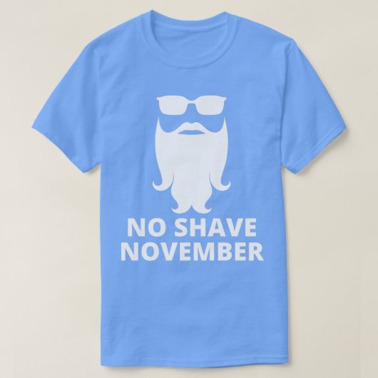 Noひげそり11月23日 Tシャツ (デザイン正面)
