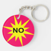 NOキーチェーン キーホルダー (裏面)