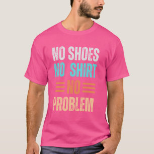 NoシューズシャツNo問題Tシャツココナッツツリークン Tシャツ